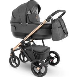 Camarelo Belagio Καρότσι Μωρού 2 σε 1 Dark Grey