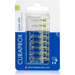 Curaprox CPS 011 Prime Ανταλλακτικά Μεσοδόντια Βουρτσάκια Πράσινα 8τμχ