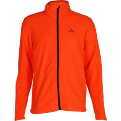 Apu Alps Ανδρική Ζακέτα Fleece με Φερμουάρ Πορτοκαλί 80512