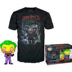 Funko Pop! Box Tee Comics Joker Figure & T-Shirt Set Special Edition
