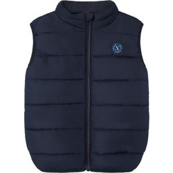Name It Αμάνικο Παιδικό Μπουφάν Puffer Navy Μπλε 13225112-RS2004