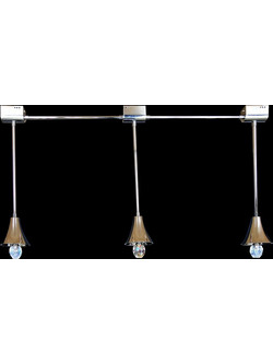 Swarovski Κρεμαστό Φωτιστικό Οροφής με Κρύσταλλα Τρίφωτο D2-81124-0933-22
