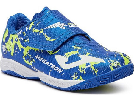 Joma Megatron 2404 IN MEJS2404INV Παιδικά Ποδοσφαιρικά Παπούτσια Σάλας Μπλε
