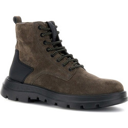Stonefly Ανδρικά Μποτάκια Suede Καφέ 219811-M77