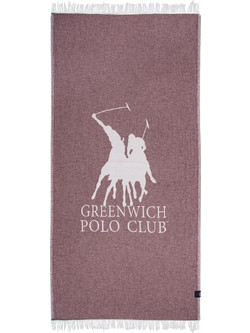 Greenwich Polo Club 3906 Πετσέτα Θαλάσσης Μπορντό 85x170cm