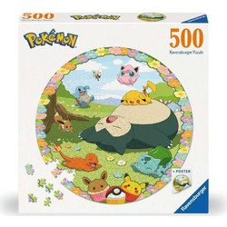 Puzzle Ravensburger Flowery Pokemon 500 Κομμάτια
