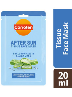 Carroten After Sun Sheet Μάσκα Προσώπου για Ενυδάτωση με Αλόη 20ml