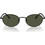 Persol PO1018S 107831 Ανδρικά Γυαλιά Ηλίου Οβάλ Μεταλλικά Μαύρα με Μαύρο Polarized Φακό