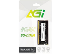 AGI 8GB (1X8GB) DDR4 RAM 3200MHz SoDimm