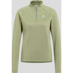 Odlo Carve Light 1/2 Zip Midlayer Γυναικείο Αθλητικό T-Shirt Πράσινο Mint 541791-40339