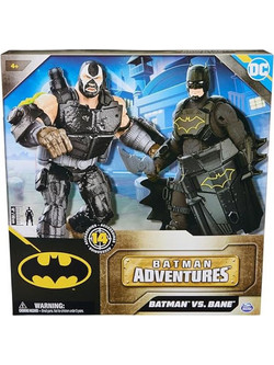 Spin Master Batman Adventures Battle Pack Batman vs Bane Σετ Φιγούρες Δράσης για 4+ Ετών