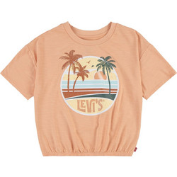 Levi's Παιδικό T-Shirt Κοντομάνικο Κοραλί 4EK164-N74