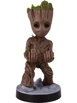 EXG Cable Guys 5060525894039 Marvel Guardians of The Galaxy Groot Βάση Κινητού για Γραφείο Καφέ