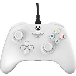 Snakebyte Base X Wired Controller PC Xbox X & Xbox One White