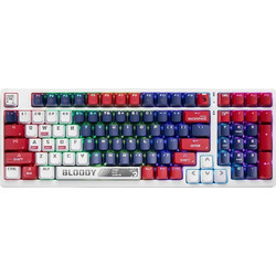 A4Tech Bloody S98 Μηχανικό Gaming Πληκτρολόγιο με Custom Red Διακόπτες RGB Πολύχρωμο