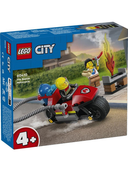 Lego City Fire Rescue Motorcycle για 4+ Ετών 60410