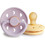 Frigg Moon Phase Πιπίλες Καουτσούκ 0-6m Pale Daffodil Soft Lilac 2τμχ