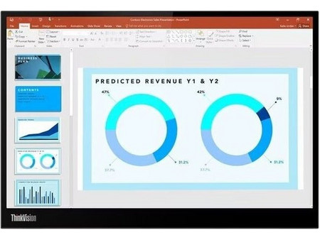 Lenovo ThinkVision M14D IPS Φορητό Monitor 14" 2240x1400 60Hz 6ms