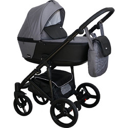 Mikrus Capri Καρότσι Μωρού 3 σε 1 Grey