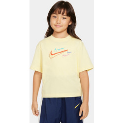 Nike Παιδικό T-Shirt Κοντομάνικο Κίτρινο FN9686-722