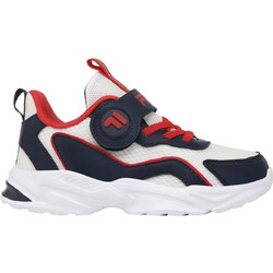 Fila Memory Reegel 2 Παιδικά Sneakers Λευκά Navy Μπλε 3YF41003-124