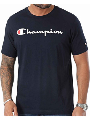 Champion Ανδρικό Αθλητικό T-Shirt Navy Μπλε 219831-BS501