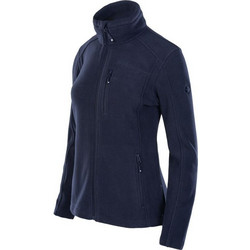 Hi-Tec Γυναικεία Ζακέτα Fleece Μακριά με Φερμουάρ Navy Μπλε 92800326597