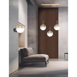 Sikrea EVA/35P Κρεμαστό Φωτιστικό Οροφής Τρίφωτο E27 8583-SIKREA
