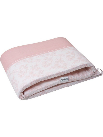 Anna Riska Mix & Match 64 Πάντα Κούνιας Ροζ 40x165cm
