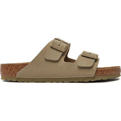 Birkenstock Arizona Soft Footbed Ανδρικά Σανδάλια Ανατομικά Χακί 1027704