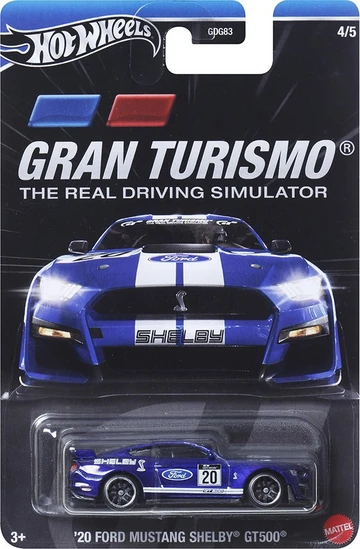 Hot Wheels 1/64 Ford Mustang Shelby GT500 Gran Turismo - Bleu - Édition 2024 #4/5