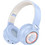 Hoco W50 Ασύρματα Bluetooth Παιδικά Ακουστικά On Ear Γαλάζια