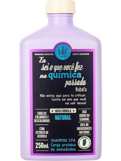 Lola Cosmetics I Know What You Did Φυτικό Σαμπουάν για Επανόρθωση 250ml