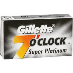 Gillette 7 Ο'Clock Super Platinum Ανταλλακτικές Λεπίδες 5τμχ