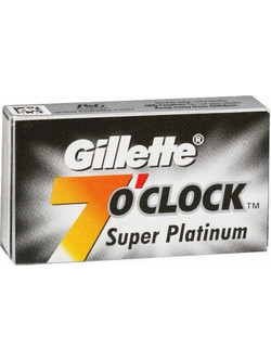 Gillette 7 Ο'Clock Super Platinum Ανταλλακτικές Λεπίδες 5τμχ