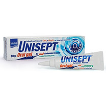 InterMed Unisept Gel για Επούλωση κατά της Ουλίτιδας & της Περιοδοντίτιδας 30gr
