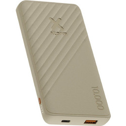 Xtorm Go2 Power Bank 10000mAh 12W με Θύρα USB-A & Θύρα USB-C Beige