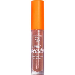 Golden Rose Miss Beauty Diamond Shine 3D 3 Sunkissed Lip Gloss 4.5ml