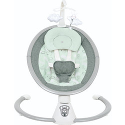 KikkaBoo Twiddle 2023 Relax Μωρού Κούνια με Μουσική έως 9kg Πράσινο Mint