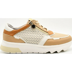 Stonefly Γυναικεία Sneakers Λευκά Μπεζ 220905-AQ6