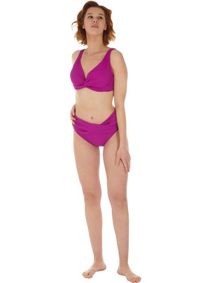 Gsecret Bikini Set Ψηλόμεσο Μωβ H20917-27917