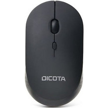 Dicota Silent V2 Ασύρματο Ποντίκι Black