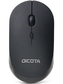 Dicota Silent V2 Ασύρματο Ποντίκι Black