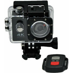 Andowl Q-K999 Action Camera 4K Ultra HD με WiFi και Οθόνη 2" Μαύρη