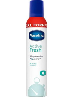 Vaseline Active Fresh Αποσμητικό Spray 48h 250ml