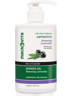 Macrovita Relaxing Lavender Αφρόλουτρο σε Gel 500ml