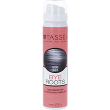 Tassel Bye Roots Spray Black Βαφής Μαλλιών 75ml