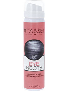 Tassel Bye Roots Spray Black Βαφής Μαλλιών 75ml