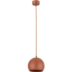 TK Lighting Zoe Κρεμαστό Φωτιστικό Οροφής Μονόφωτο E27 Κόκκινο 10174
