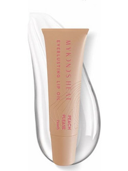 Mykonos Heat Peach Please Everlusting Lip Oil Tube με Χρώμα 10ml